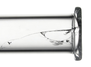 Seringue fracturée à la collerette